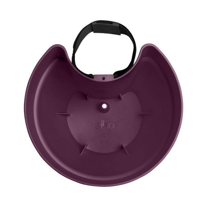 vibia campana fallrohrpflanzgefäss 22cm ahorn lila